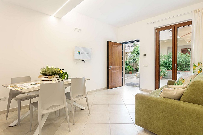 Living con patio - Casa vacanze Zagara